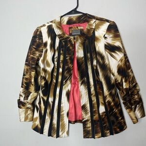 Anthracite by Muse  Animal Print Jacket